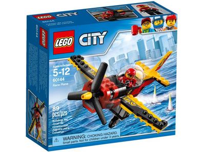 LEGO Set-Race Plane-Town / City / Airport-60144-4-Creative Brick Builders